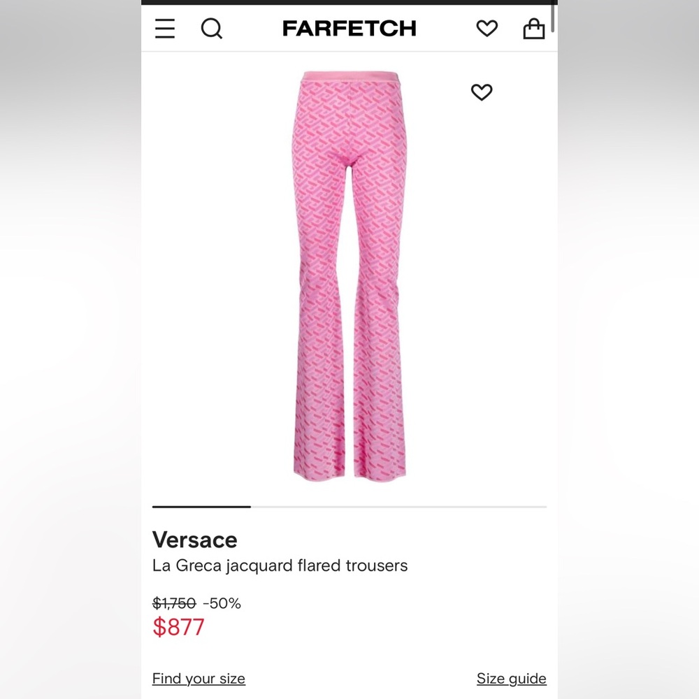 versace pant